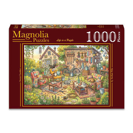 Sweet Garden 1000 Piece Jigsaw Puzzle | Magnolia - Jigsaw Puzzles - The Puzzle Center
