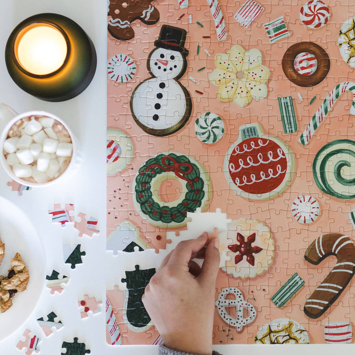 Sweet Holiday 500 Piece Jigsaw Puzzle | 1Canoe2 - Jigsaw Puzzles - The Puzzle Center