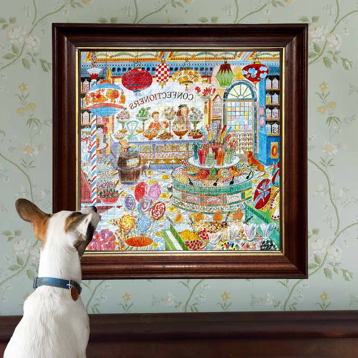 Sweet Shoppe 1000 Piece Jigsaw Puzzle | eeBoo - Jigsaw Puzzles - The Puzzle Center