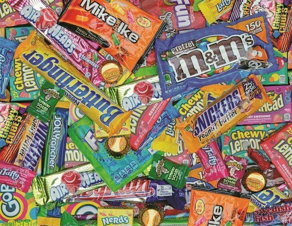 Sweet Tooth 500 Piece Jigsaw Puzzle by Springbok Puzzles - A Candy Lover's Delight - Springbok Puzzles - Jigsaw Puzzles - The Puzzle Center - 