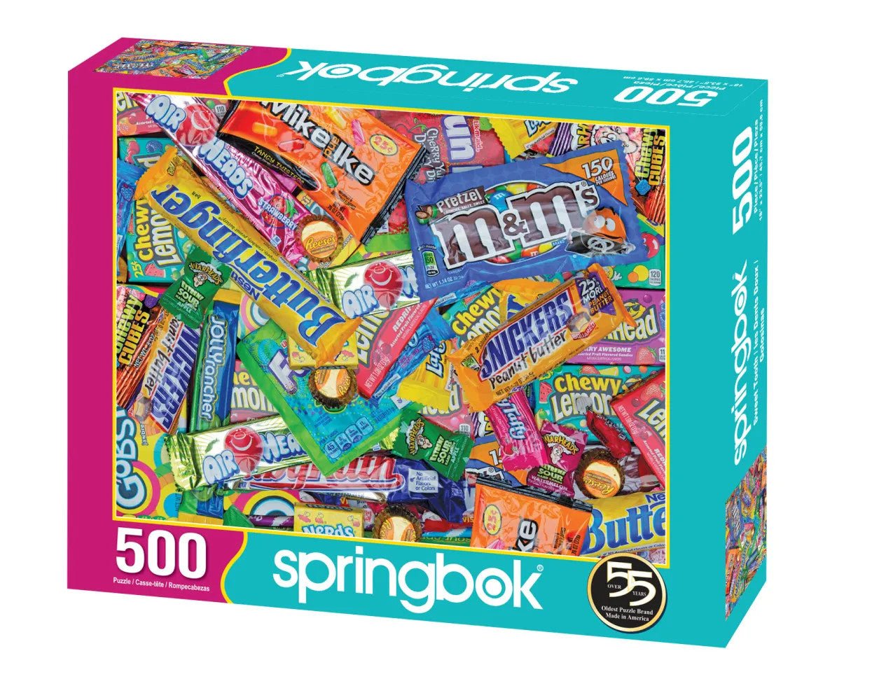 Sweet Tooth 500 Piece Jigsaw Puzzle - Candy Fun for All Ages – The