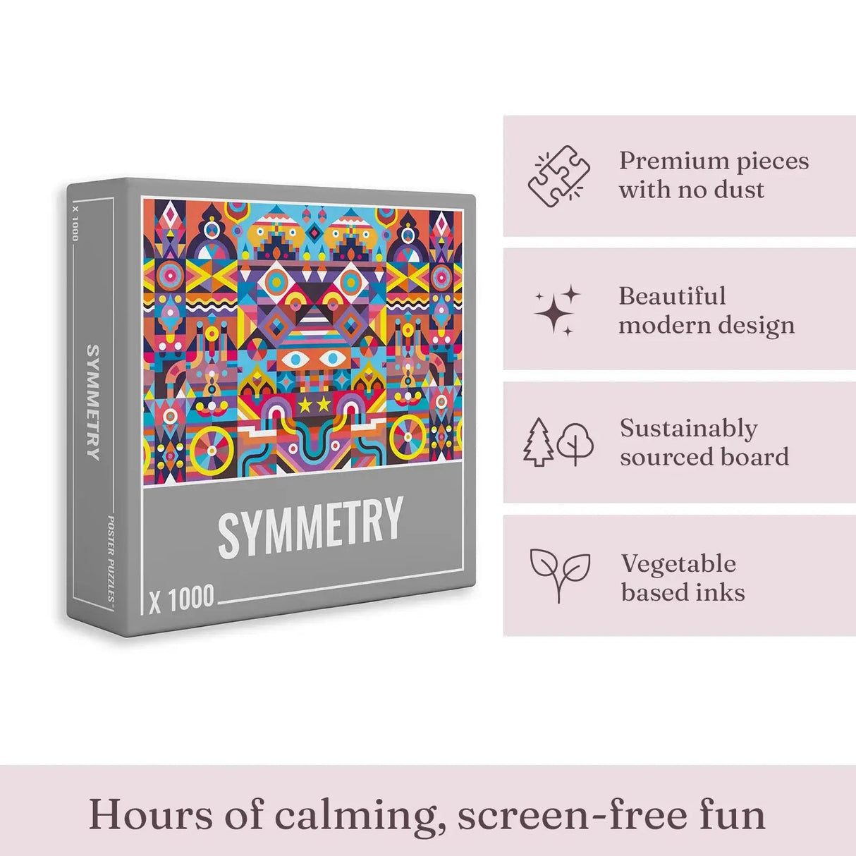 Symmetry 1000 Piece Jigsaw Puzzle | Cloudberries - Jigsaw Puzzles - The Puzzle Center
