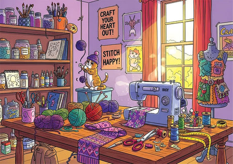 Tailor 1000 Piece Jigsaw Puzzle | Yazz - Jigsaw Puzzles - The Puzzle Center