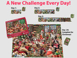 Tails of Christmas Advent Calendar 1000 Pieces | Vermont Christmas Co