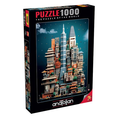 Taipei 1000 Piece Jigsaw Puzzle | Anatolian - Jigsaw Puzzles - The Puzzle Center