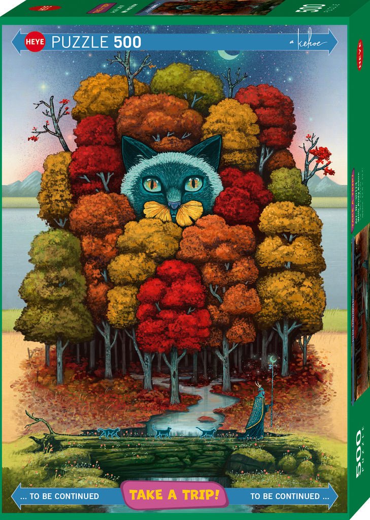 Take a Trip! With Andy Kehoe 500 Piece Jigsaw Puzzle | Heye - Jigsaw Puzzles - The Puzzle Center