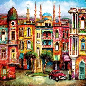 Tbilisi Square 1000 Piece Jigsaw Puzzle by Magnolia - Magnolia - Jigsaw Puzzles - The Puzzle Center