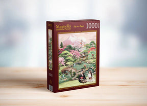 Tea Garden 1000 Piece Jigsaw Puzzle | Magnolia Puzzles - Magnolia - Jigsaw Puzzles - The Puzzle Center