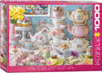 Tea Time 1000 Piece Jigsaw Puzzle by Eurographics - Vintage Tea Set Collection - Eurographics - Jigsaw Puzzles - The Puzzle Center - 