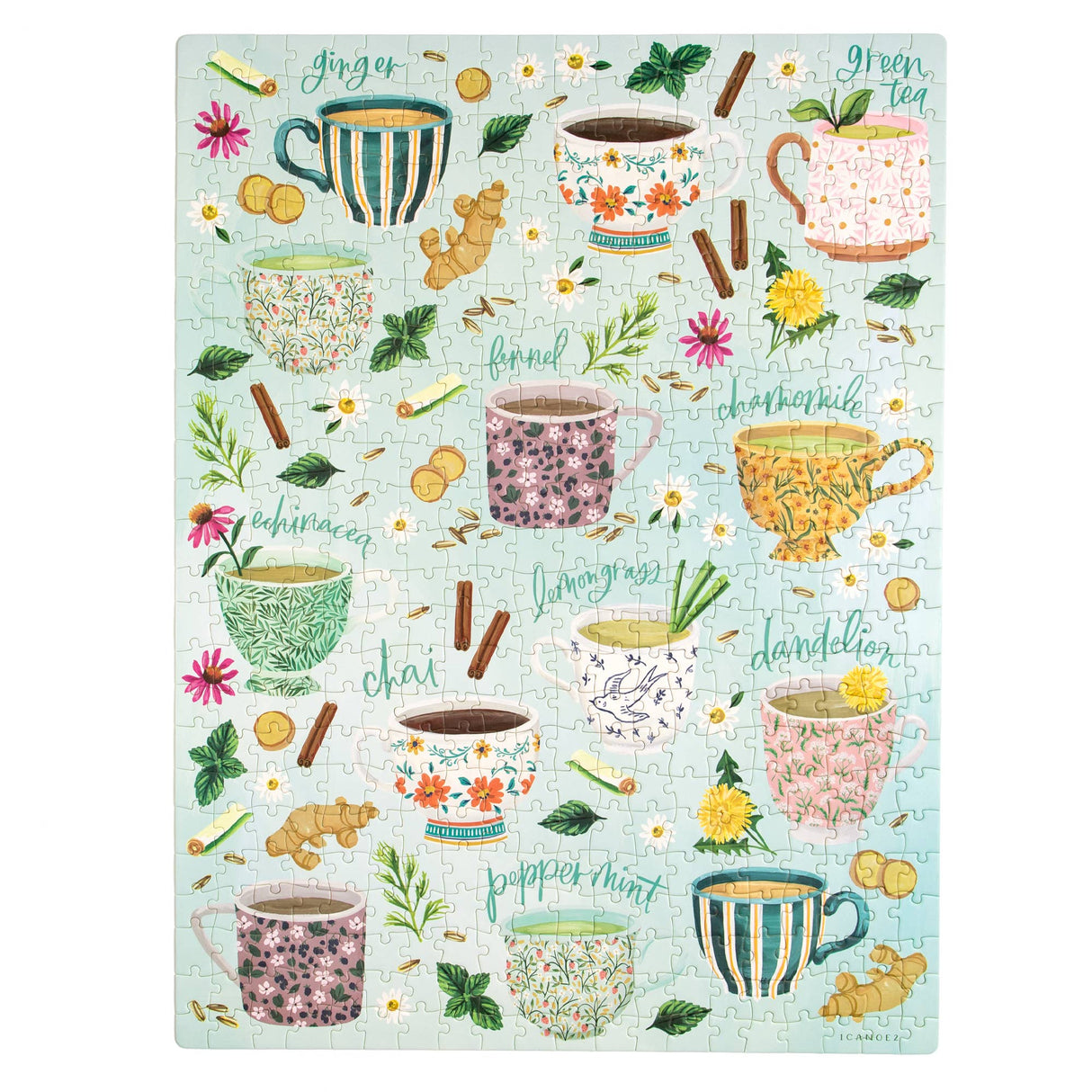 Tea Time 500 Piece Jigsaw Puzzle | 1Canoe2 - Jigsaw Puzzles - The Puzzle Center