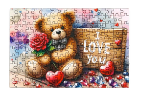 Teddy Love 150 Piece Mini Jigsaw Puzzles by Delfy Puzzles - Delfy - Jigsaw Puzzles - The Puzzle Center