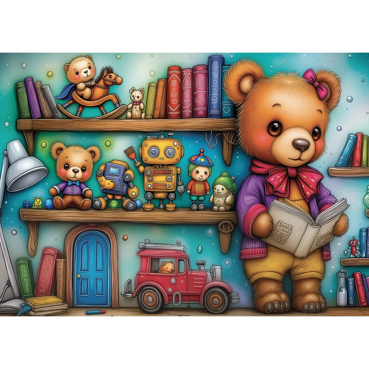 Teddy'S Little Universe 1000 Piece Jigsaw Puzzle | JaCaRou Puzzles - Jigsaw Puzzles - The Puzzle Center