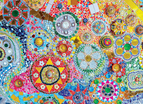 Thailand Mosaic 1000 Piece Jigsaw Puzzle | Eurographics - Eurographics - Jigsaw Puzzles - The Puzzle Center