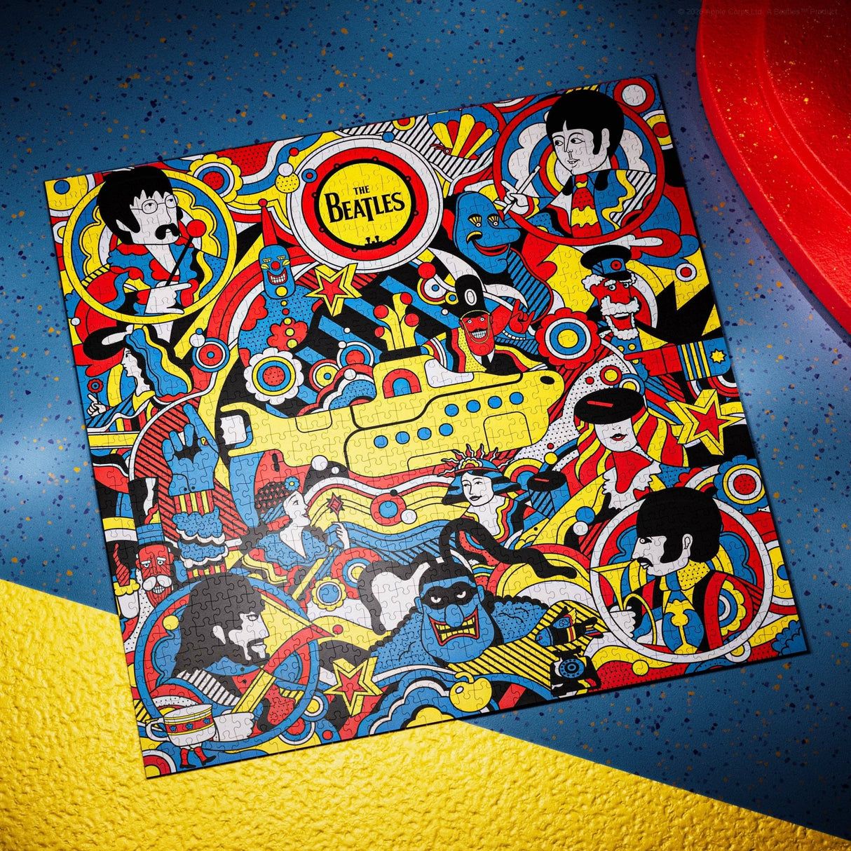The Beatles Yellow Submarine 1000 Piece Jigsaw Puzzle | Theory11 - Jigsaw Puzzles - The Puzzle Center