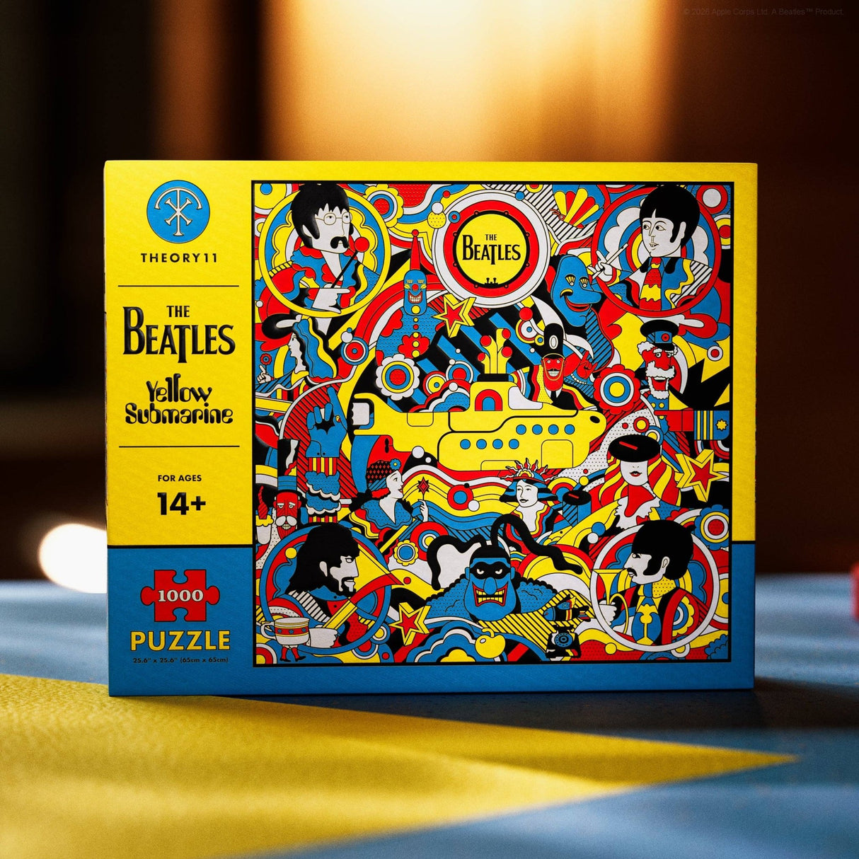 The Beatles Yellow Submarine 1000 Piece Jigsaw Puzzle | Theory11 - Jigsaw Puzzles - The Puzzle Center
