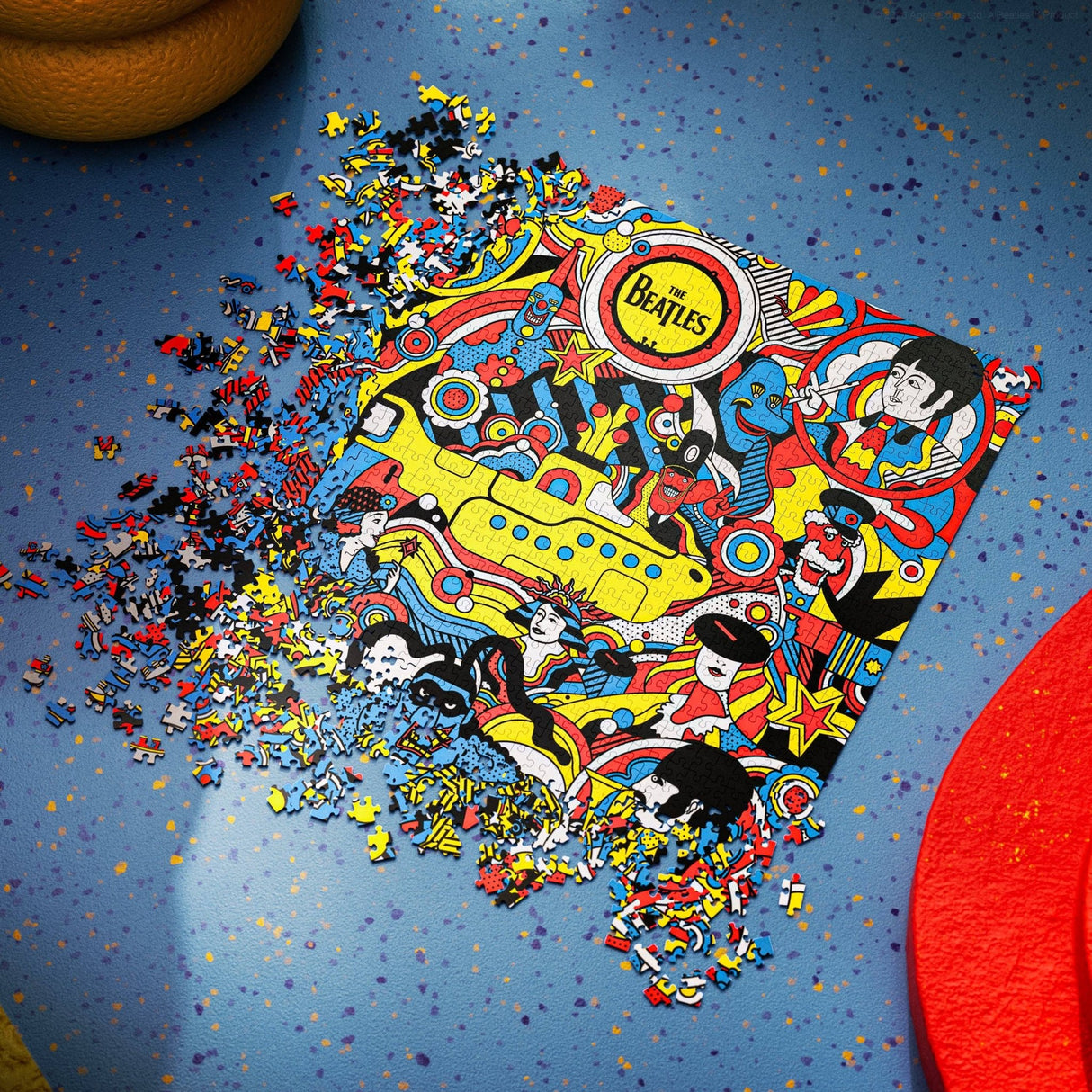 The Beatles Yellow Submarine 1000 Piece Jigsaw Puzzle | Theory11 - Jigsaw Puzzles - The Puzzle Center