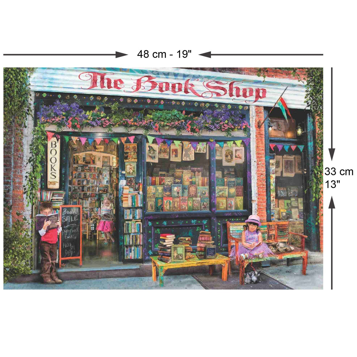 The Bookshop Kids 500 Piece Jigsaw Puzzle | Anatolian - Jigsaw Puzzles - The Puzzle Center