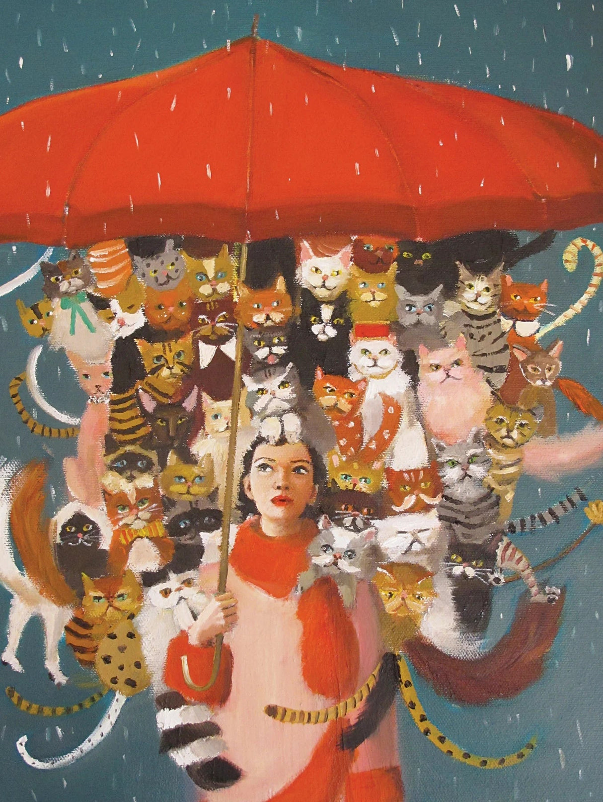The Cat Countess 1000 Piece Jigsaw Puzzle by New York Puzzle Company - New York Puzzle Company - Jigsaw Puzzles - The Puzzle Center