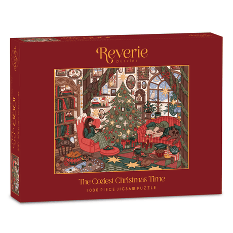 The Coziest Christmas Time 1000 Piece Jigsaw Puzzle | Reverie Puzzles - Jigsaw Puzzles - The Puzzle Center