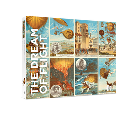 The Dream of Flight: Early Ballooning 1000 Piece Jigsaw Puzzle | Pomegranate - Jigsaw Puzzles - The Puzzle Center
