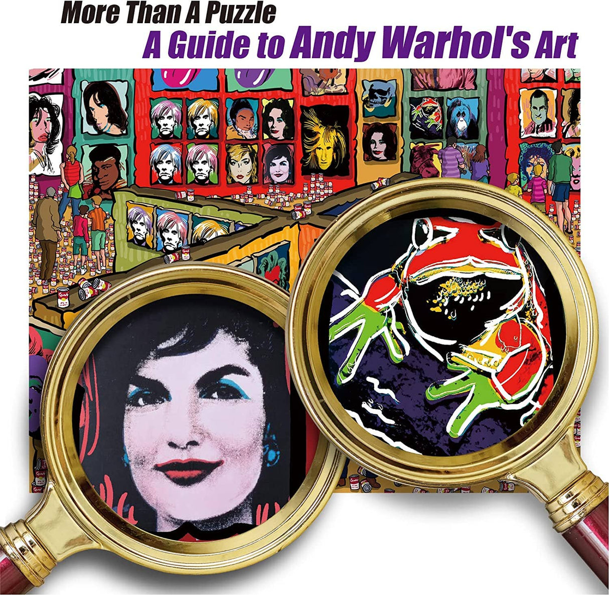 The Factory of Andy Warhol 500 Piece Jigsaw Puzzle | Antelope Puzzle - Jigsaw Puzzles - The Puzzle Center
