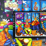 The Gentleman Band 1000 Piece Jigsaw Puzzle by JaCaRou Puzzles - JaCaRou Puzzles Inc. - Jigsaw Puzzles - The Puzzle Center - 