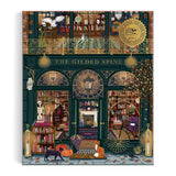 The Gilded Spine 1000 Piece Foil Jigsaw Puzzle | Galison - Jigsaw Puzzles - The Puzzle Center