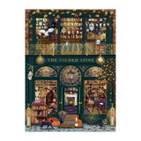 The Gilded Spine 1000 Piece Foil Jigsaw Puzzle | Galison