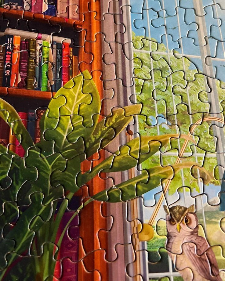 The Library 1000 Piece Jigsaw Puzzle by Springbok Puzzles - Springbok Puzzles - Jigsaw Puzzles - The Puzzle Center