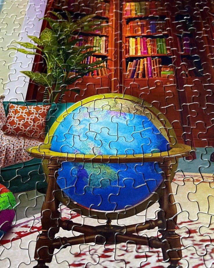 The Library 1000 Piece Jigsaw Puzzle by Springbok Puzzles - Springbok Puzzles - Jigsaw Puzzles - The Puzzle Center