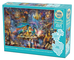 The Library Keeper (Family) 350 Piece Family Puzzle | Cobble Hill Puzzles - Jigsaw Puzzles - The Puzzle Center