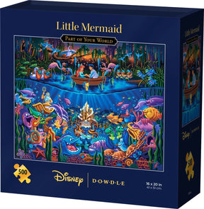 The Little Mermaid - Part of your world 500 Piece Jigsaw Puzzle | Dowdle Puzzles - Dowdle - Jigsaw Puzzles - The Puzzle Center