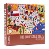 The Lone Star State 500 Piece Jigsaw Puzzle | Puzzlefolk - Jigsaw Puzzles - The Puzzle Center