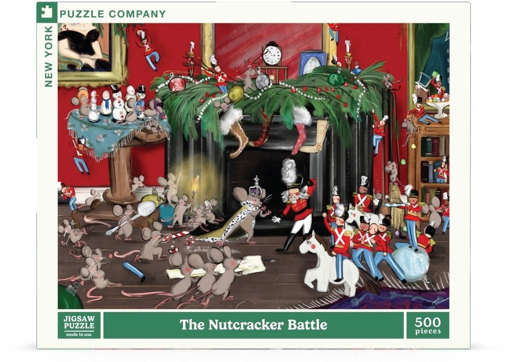 The Nutcracker Battle 500 Piece Jigsaw Puzzle | New York Puzzle Company - Jigsaw Puzzles - The Puzzle Center