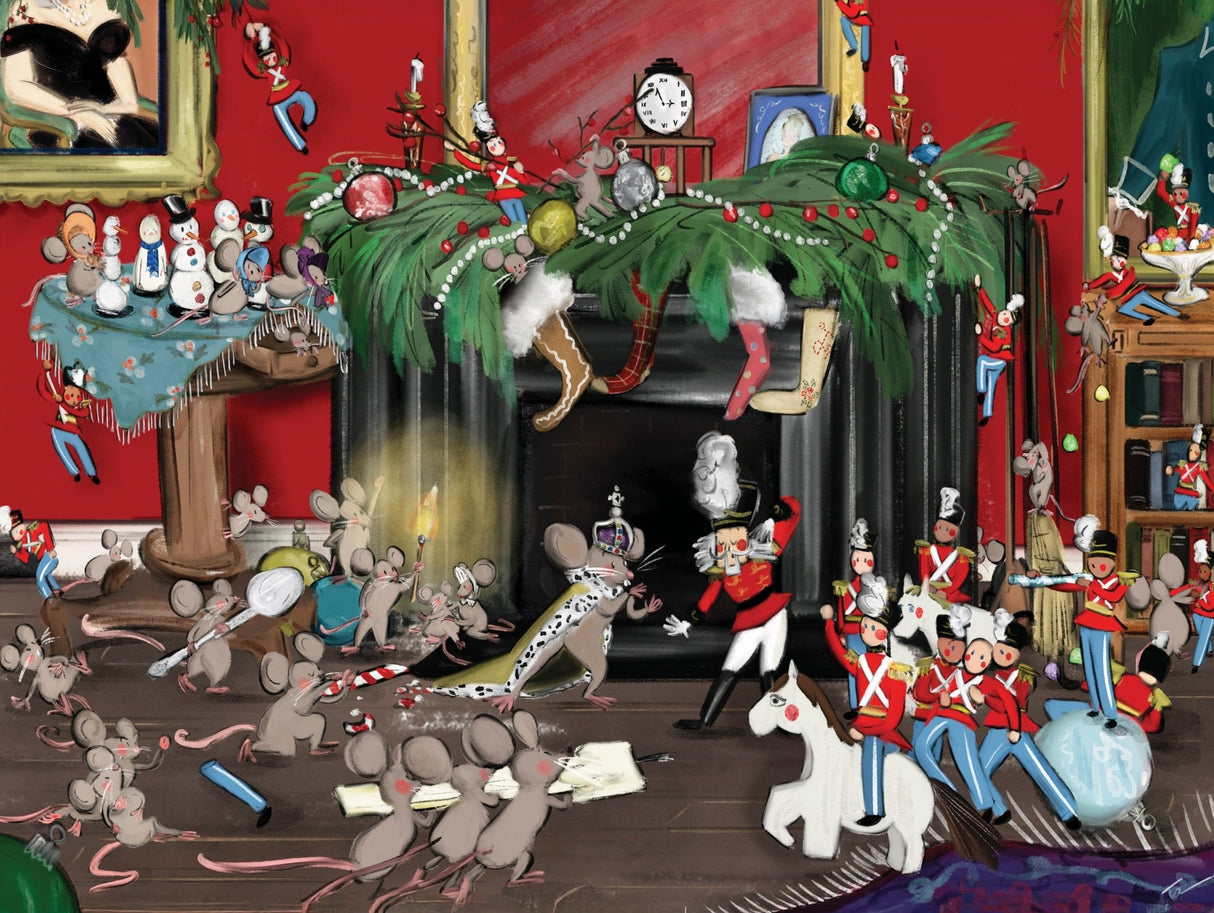 The Nutcracker Battle 500 Piece Jigsaw Puzzle | New York Puzzle Company - Jigsaw Puzzles - The Puzzle Center