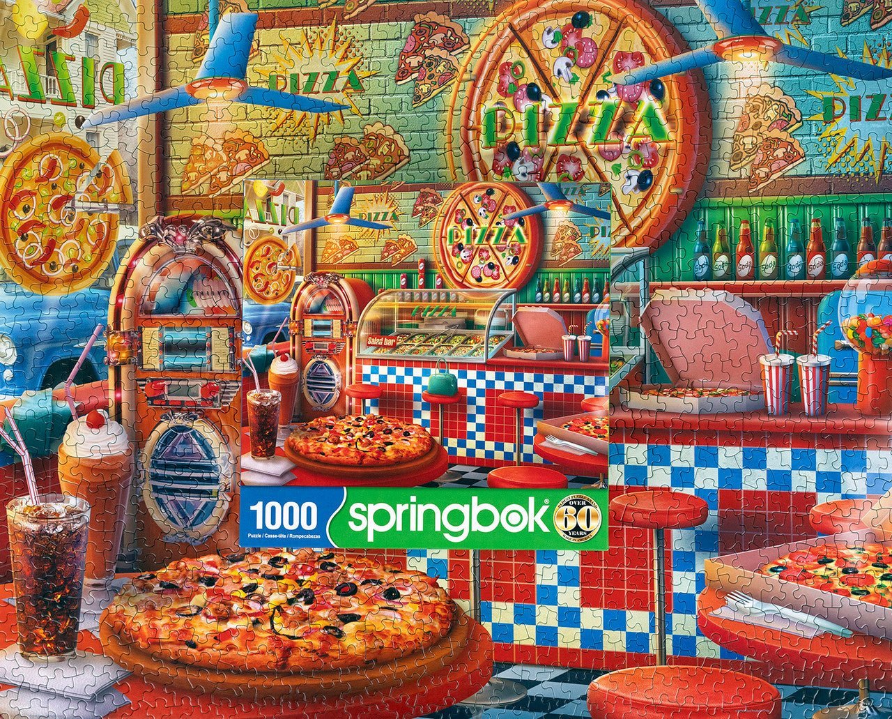 The Pizza Shop 1000-Piece Puzzle – The Puzzle Center
