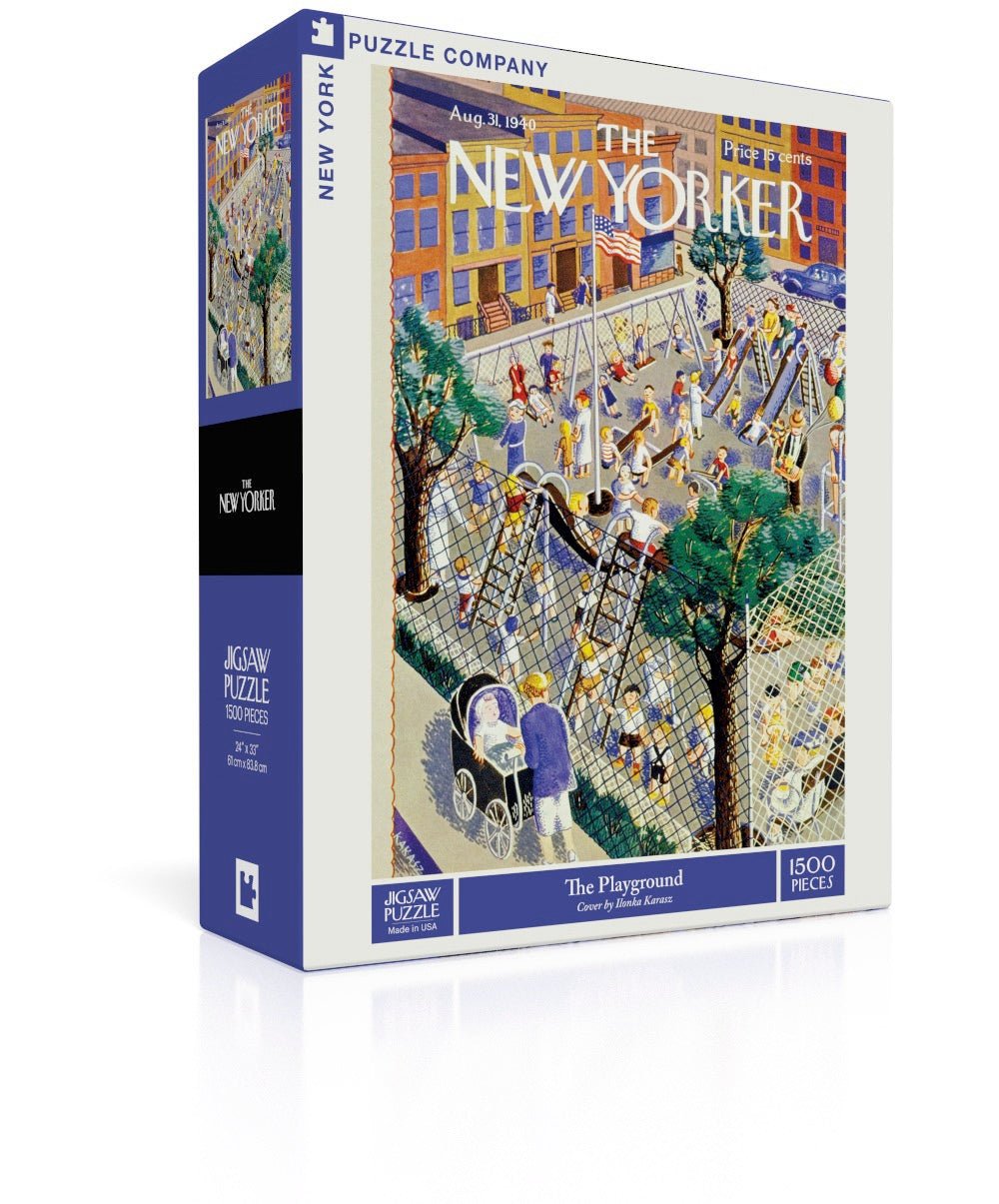 The Playground 1500 Piece Jigsaw Puzzle | New York Puzzle Company - Jigsaw Puzzles - The Puzzle Center