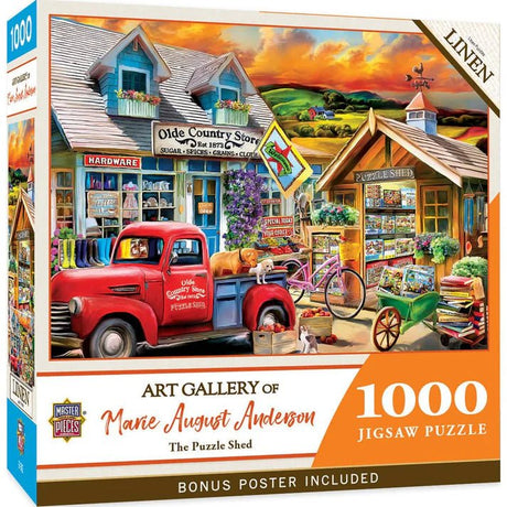 The Puzzle Shed 1000 Piece Jigsaw Puzzle | Masterpieces - Jigsaw Puzzles - The Puzzle Center