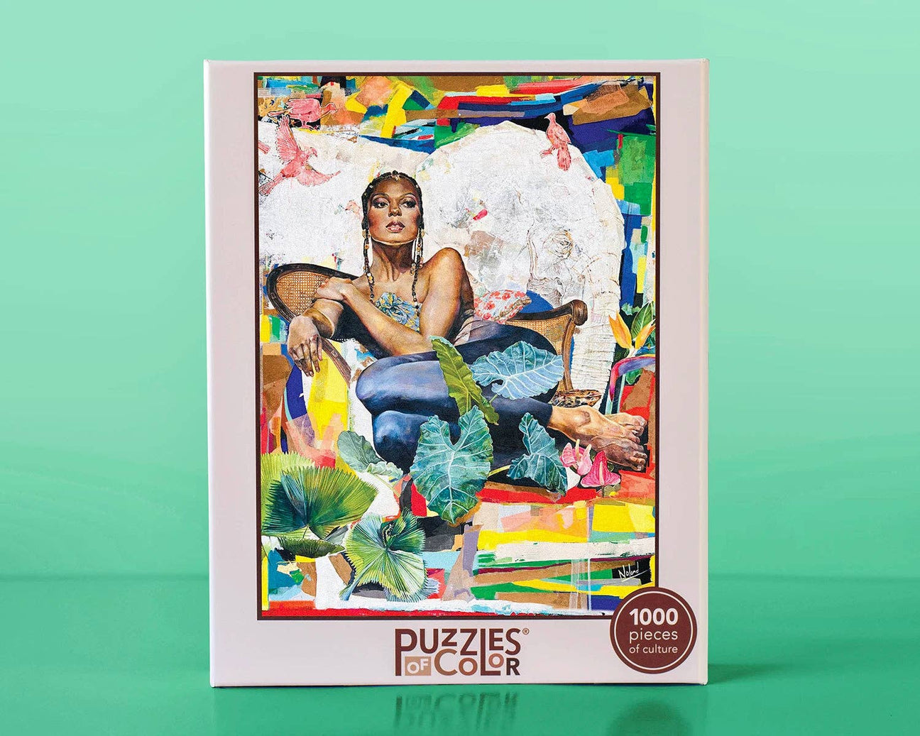 The Ramona Leeza 1000 Piece Jigsaw Puzzle | Puzzles of Color - Jigsaw Puzzles - The Puzzle Center