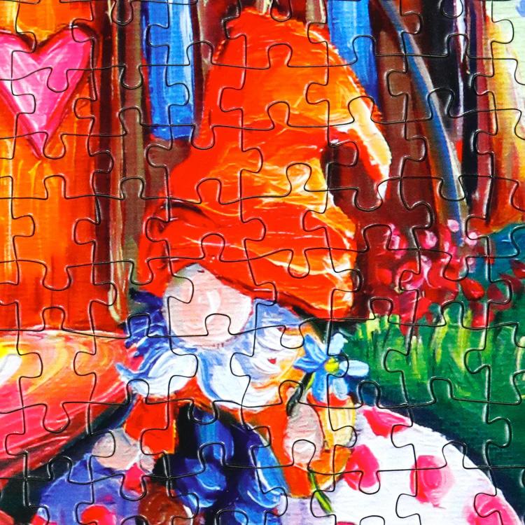 The Secret Forest 1000 Piece Puzzle | JaCaRou Whimsical Fantasy