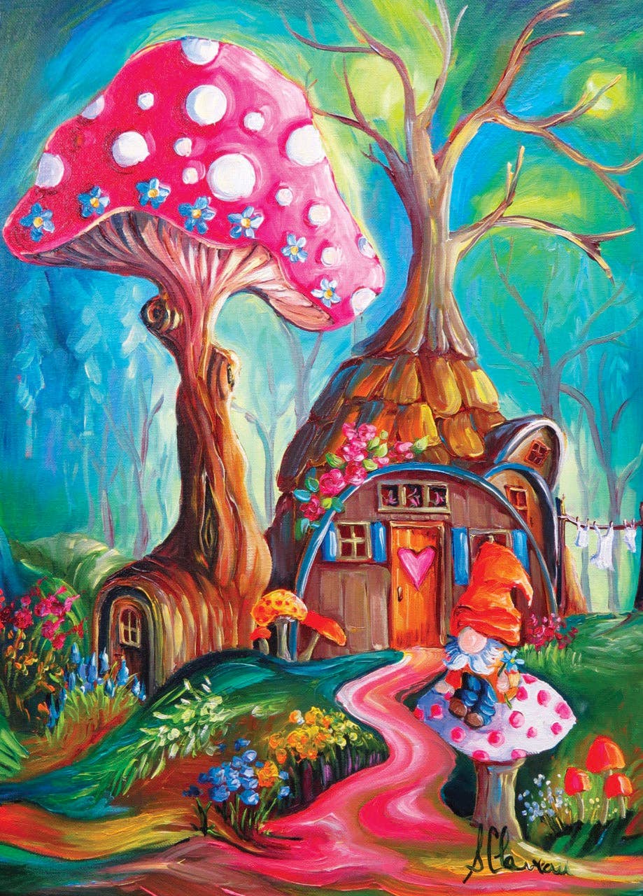 The Secret Forest 1000 Piece Puzzle | JaCaRou Whimsical Fantasy