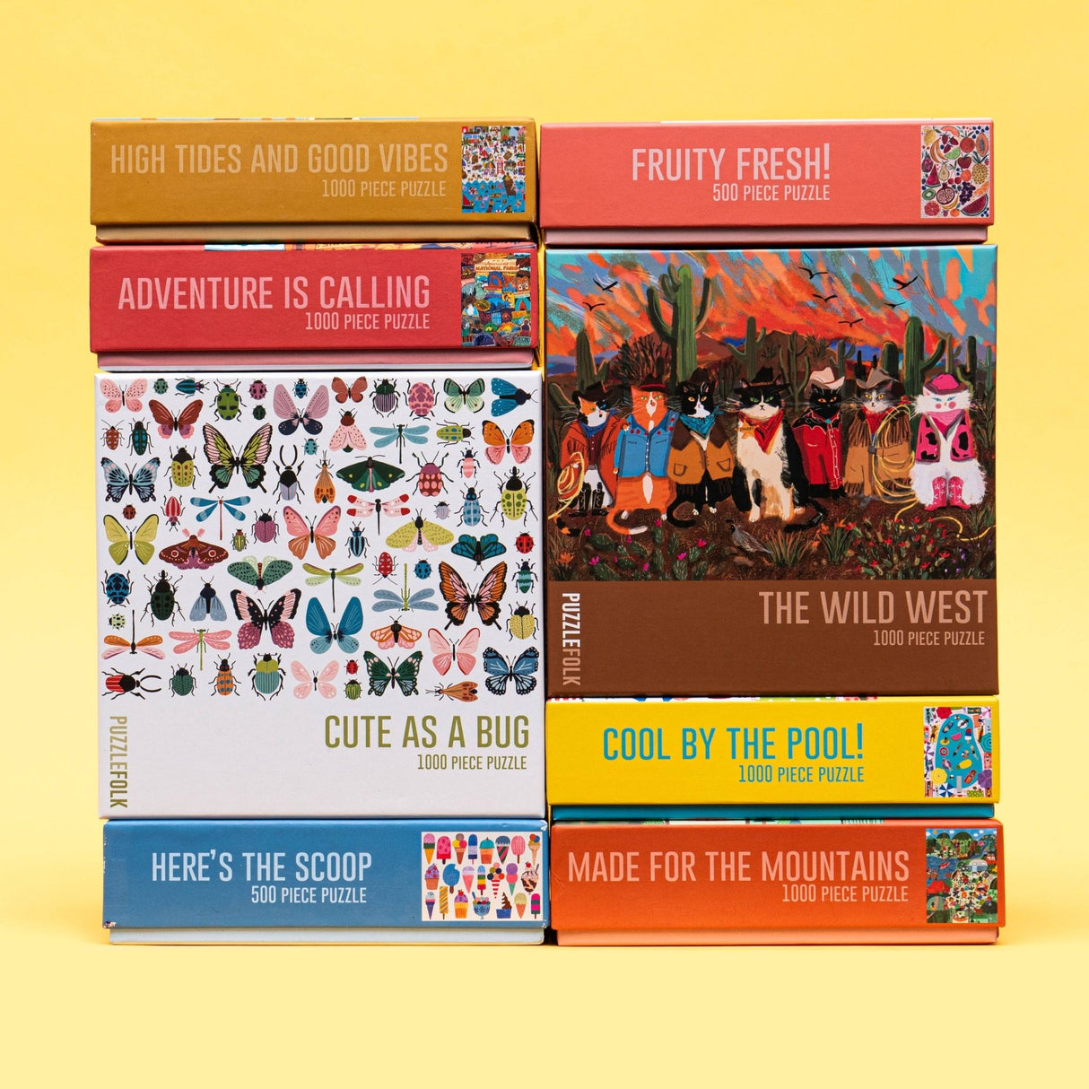 The Wild West 1000 Piece Jigsaw Puzzle | Puzzlefolk - Jigsaw Puzzles - The Puzzle Center