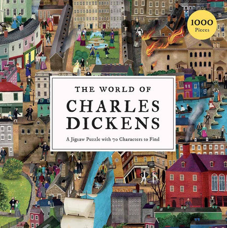 The World of Charles Dickens 1000 Piece Puzzle by Laurence King Publishing - Laurence King Publishing - Jigsaw Puzzles - The Puzzle Center - 