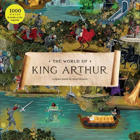 The World of King Arthur 1000 Piece Jigsaw Puzzle | Laurence King Publishing - Jigsaw Puzzles - The Puzzle Center