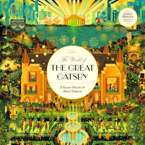 The World of The Great Gatsby 1000 Piece Puzzle by Laurence King Publishing - Laurence King Publishing - Jigsaw Puzzles - The Puzzle Center - 