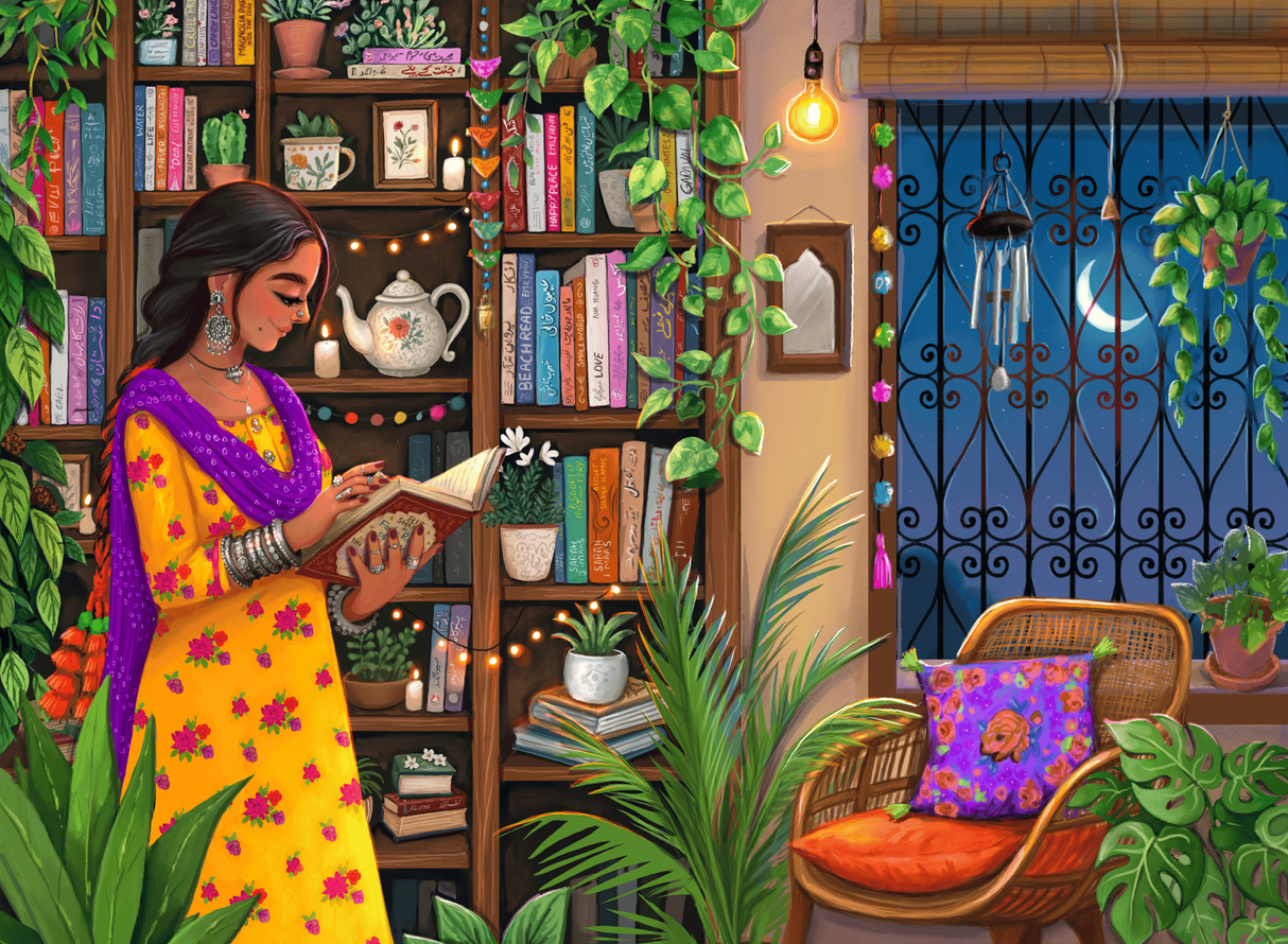 Thousand Tales 500 Piece Jigsaw Puzzle | Laila Luxury Puzzles - Jigsaw Puzzles - The Puzzle Center