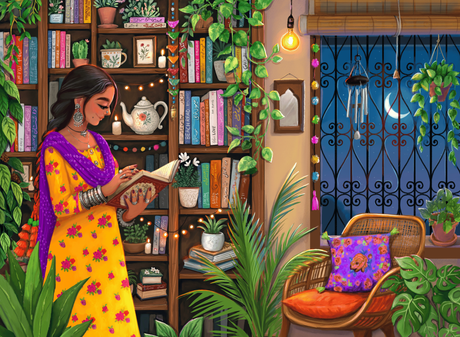 Thousand Tales 500 Piece Jigsaw Puzzle | Laila Luxury Puzzles - Jigsaw Puzzles - The Puzzle Center