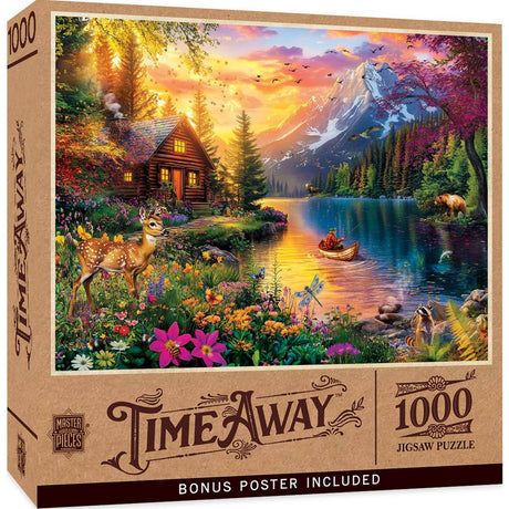 Time Away Evening Tranquility 1000 Piece Jigsaw Puzzle | Masterpieces Puzzles - Masterpieces Puzzles - Jigsaw Puzzles - The Puzzle Center