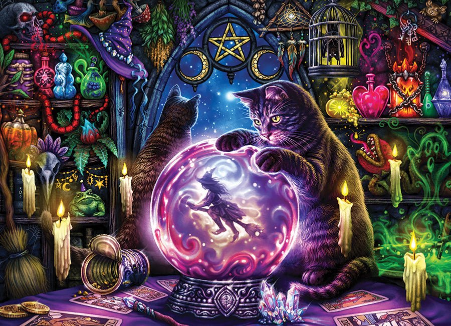 Time to Feed the Cats 1000 Piece Jigsaw Puzzle | Cobble Hill - Jigsaw Puzzles - The Puzzle Center