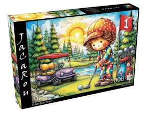 Tiny Tee Time 1000 Piece Jigsaw Puzzle | JaCaRou Puzzles - Jigsaw Puzzles - The Puzzle Center